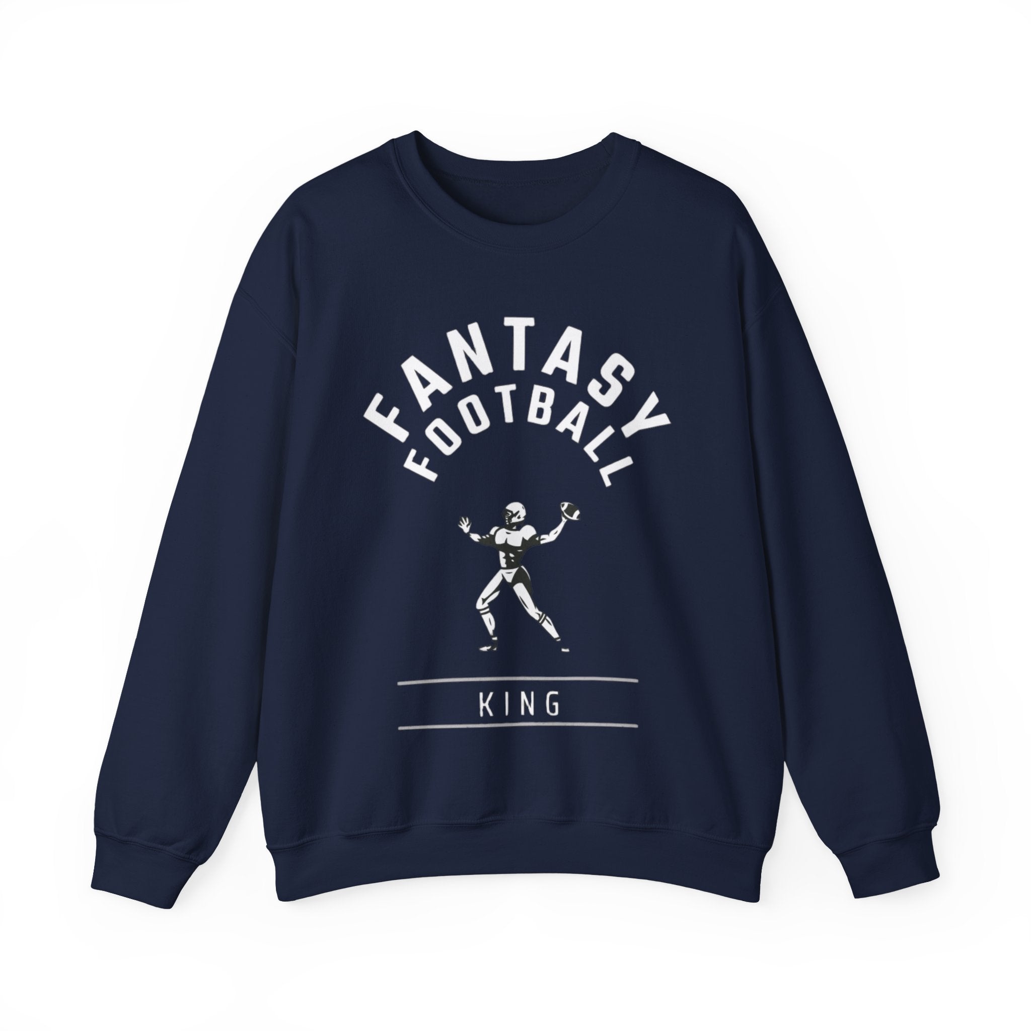Fantasy Football King Graphic Crewneck