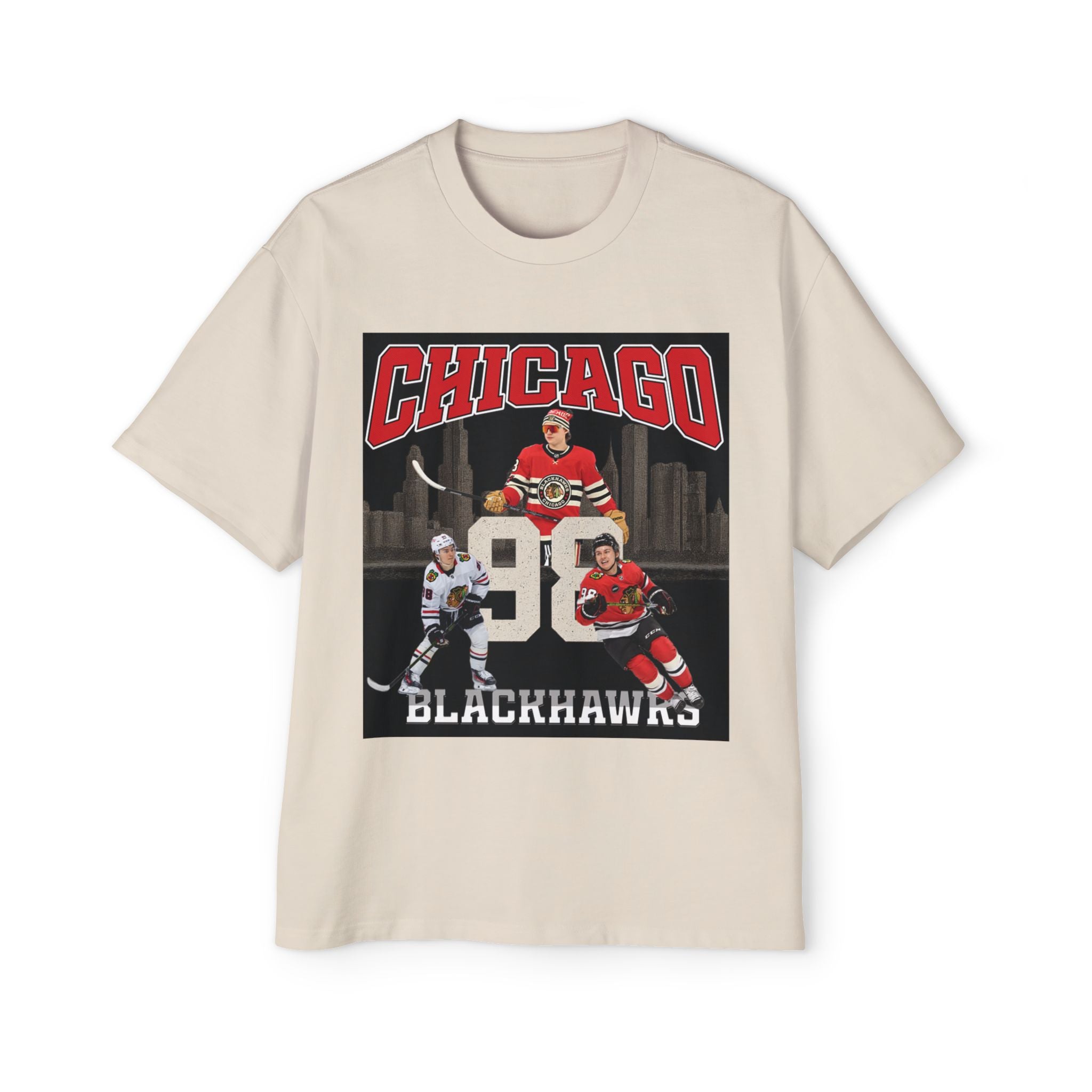 Connor Bedard 98 Graphic Oversized Tee