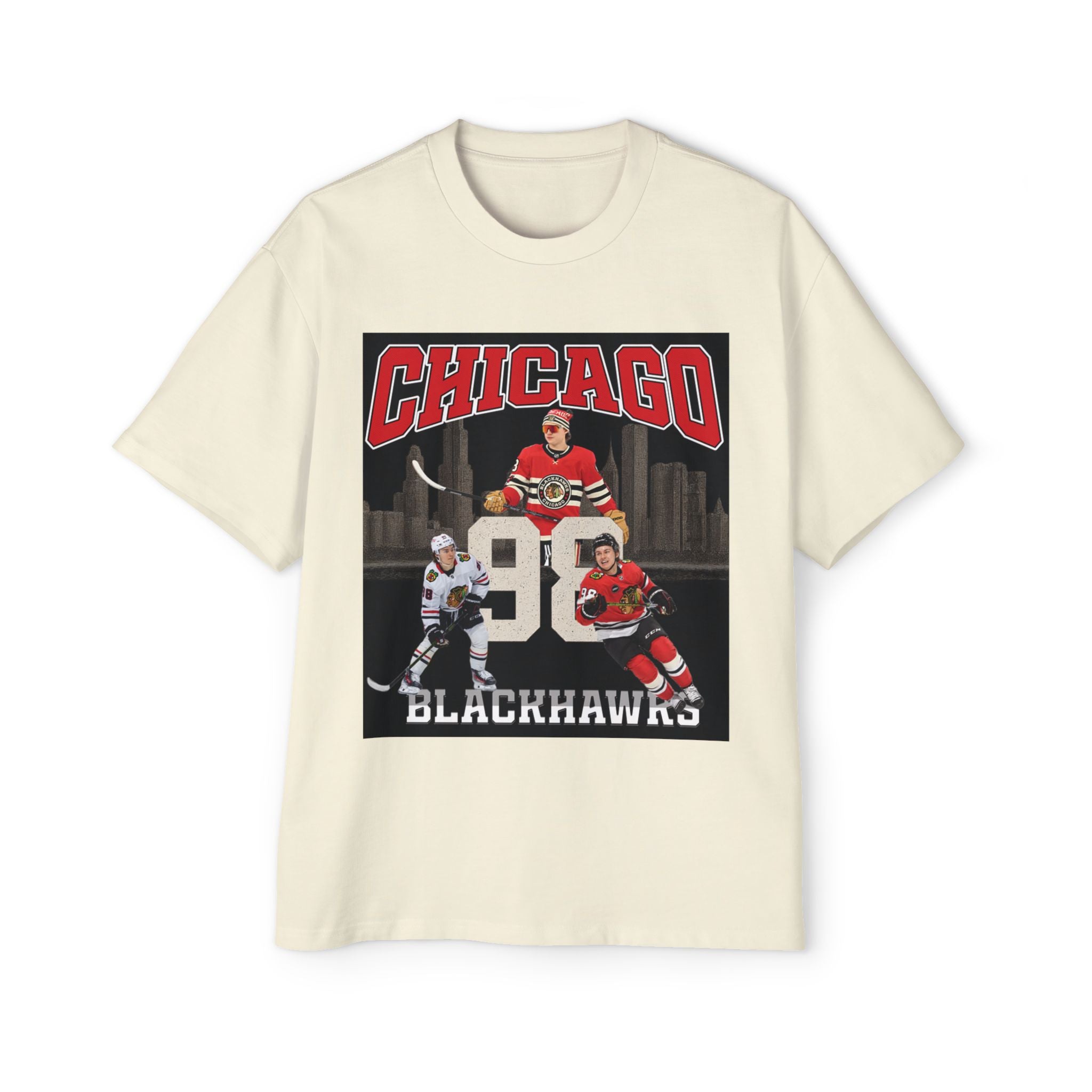 Connor Bedard 98 Graphic Oversized Tee