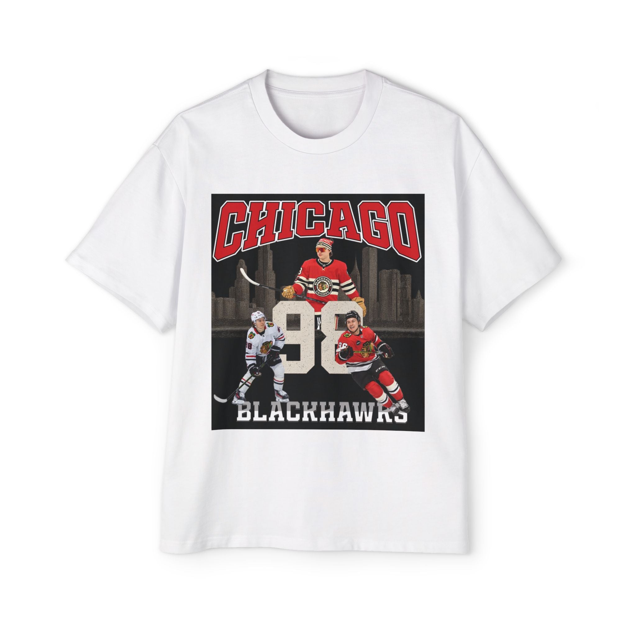 Connor Bedard 98 Graphic Oversized Tee